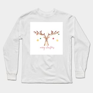 Christmas deer Long Sleeve T-Shirt